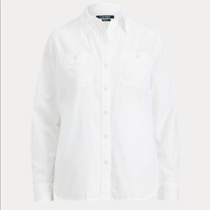 Cute Cotton Ralph Lauren Button Up Shirt